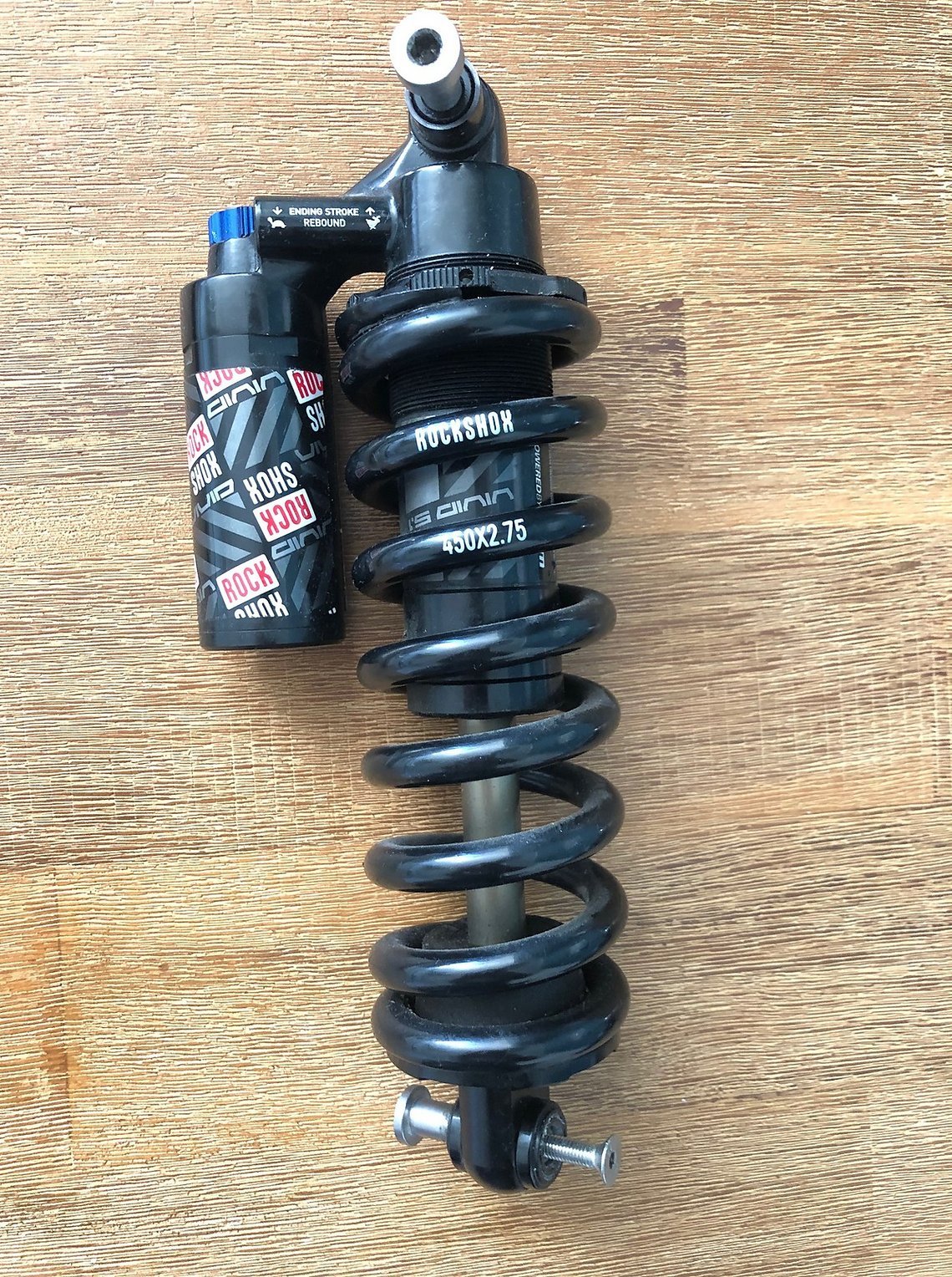RockShox Dämpfer Vivid 5.1 mit Stahlfeder 450 x 2,75 | Bikemarkt.MTB ...