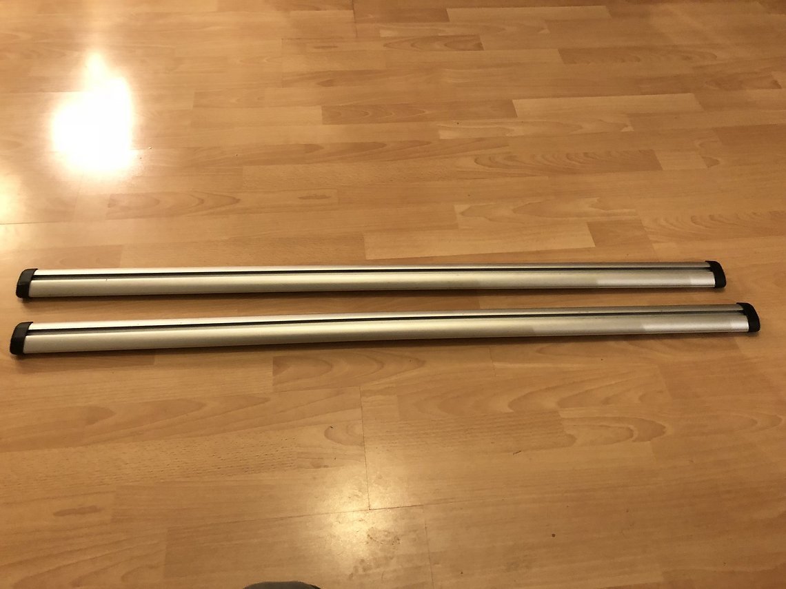 Thule 861 Aluschienenprofil 1 Paar, 120 cm, RapidSystem