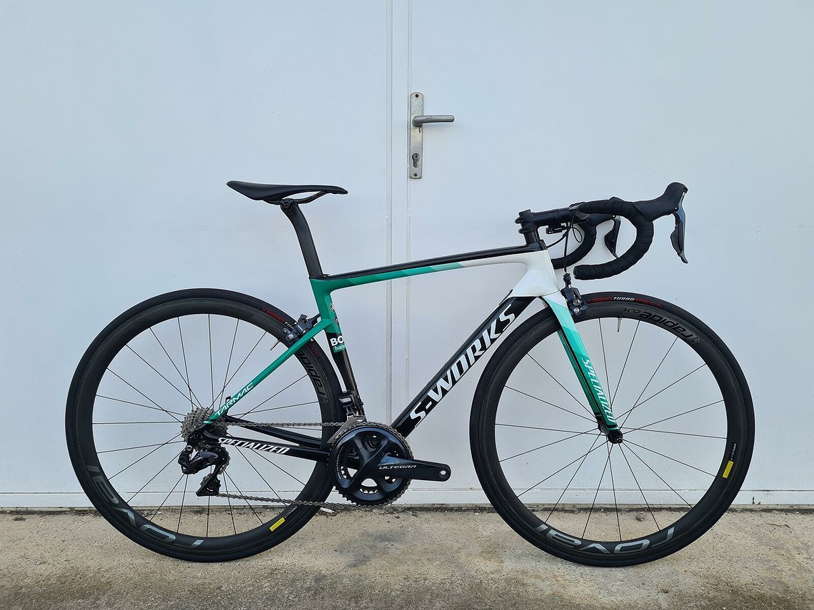 Specialized S Works Tarmac SL Bora Team Shimano Ultegra Di Roval CLX Rh