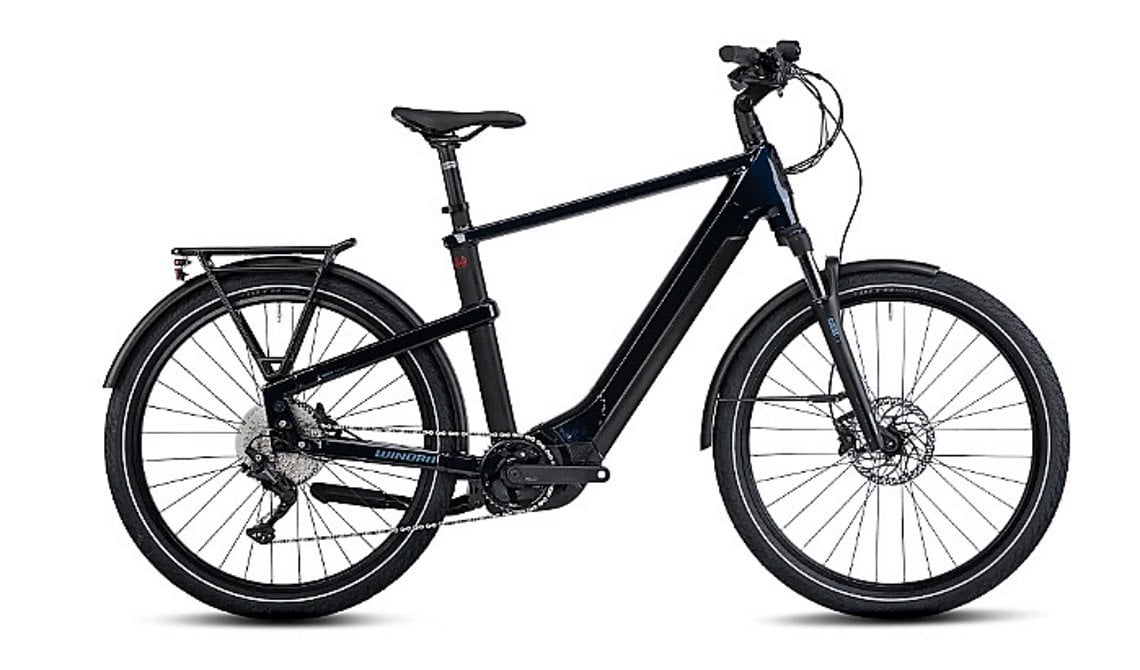 Winora E-Bike Yakun 10 - High Darkblue matt -GR.60- SONDERPREIS ...