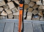 SKS Standluftpumpe Rennkompressor ORANGE