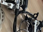 Shimano XTR Scheibenbremse BR-M985, v+h, 2x180mm Scheiben, Disc