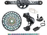 SRAM X01 Gruppe mit XX1 Rainbow Kassette + Kette