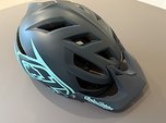 Troy Lee Designs A1 MIPS Helm, Dark Blue/Turquoise, M/L