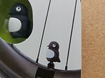 Bone Ventilkappen Figur Charakter Pinguin lustig