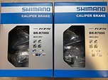 Shimano 105 BR-R7000 Felgenbremsen-Set (silber) + NEU+
