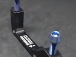 Ti-Suspension Bremsen Schrauben Titan 2x blau M6x20 NEU