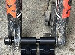 Auto Fahrrad Halterung Für Steckachse / Schnellspanner