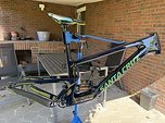 Santa Cruz Bicycles Megatower V2 CC XL Rahmen Transl.Blue Carbon Foliert