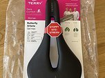 Terry Damen Sattel Race Comfort Gel-Sattel schwarz 15 cm