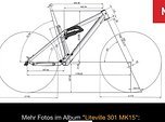 Liteville 301 mk15 (Works Finish) „M“ Frameset inkl. EightPins