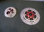 Sunrace CSMX3 10-fach Kassette 11-46, Roter Spider