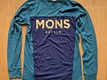Mons Royale Langarm Shirt - Größe S