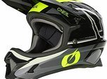 O'Neal Split V.23 Downhill-Helm Mountainbike Black/Neon Austeller