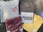 Santa Cruz Sweatjacke und Shirts Gr.L