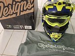 Troy Lee Designs Speedcode Yellow Blue XS inkl. 100% google