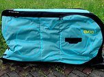 Evoc Bike Travel Bag Pro in Aqua Blue