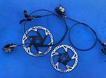 Shimano Saint Bremsen Set 4 Kolben inkl. Scheiben
