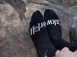 Skwerel® Sender Socks - Die atmungsaktiven MTB Socken