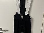 Le Col Hors Categorie Trägershorts II Herren in XL- Schwarz/Weiß