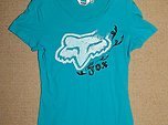 Fox Racing Damenshirt Shirt Türkis Gr. S 36
