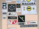 Verschiedene Aufkleber Sticker Decals MTB Mountainbike Enduro