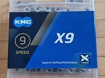 KMC Fahrradkette von KMC für 9-speed inkl. Missing link, NEU