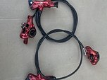 Formula R1 MTB Bremsen - ROT Farbe! - Gewicht 356g! - Neuwertig