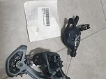 SRAM X01 Eagle Schaltwerk 12-fach, neu, 520% 52 Zähne + X01 Schalthebel