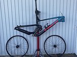 Trek Slash 2023 Enduro Rahmen Set 29“ XL Laufräder Dropperpost Vorbau MTB