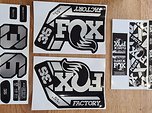Fox Racing Shox Decals Fox36 und Float X
