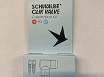 Schwalbe Clik Valve Umrüstsatz SV+ Pumpenkopf