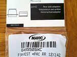 Mavic X-12 Adapters Adapter (alt 142 mm) Grau, incl. Versand