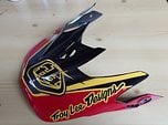 Troy Lee Designs D3 Mirage red/yellow L Helmvisier