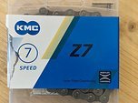 KMC Z7 7-fach Kette 2 Stück NEU inkl. Kettenschloss