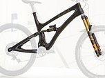 Yeti Cycles SB6 c Raw Black/Schwarz Gr. XL + FOX Float 160mm