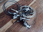 Shimano XT BR-M8120 Set (4-Kolben) incl. GALFER Scheiben