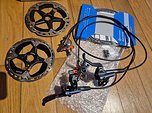 Shimano XTR BR-M9100 Bremsenset plus Zubehör