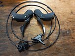 Shimano CUES ST-U6030+BR-U6030 Scheibenbremsenset v+h (1x11)
