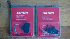 SRAM 2x Bremsbeläge organisch Code, Guide, DB8