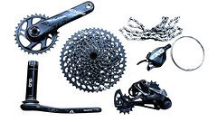 SRAM X01 1x12 Eagle Schaltgruppe Carbon inkl. Kassette Schaltwerk