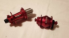 Hope Pro 5 E-Bike Hinterrad Nabe NEU Rot Boost Hub 148mm 54T UVP 300€