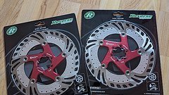 Reverse Components AirCon Bremsscheibe 6-Loch rot 203 mm 8" // brake disc