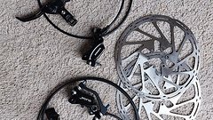 SRAM Guide RE  // BIO oder E-Bike Scheibenbremsen SET 200 mm// schwarz glänzend