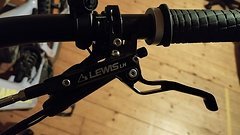 SRAM Lewis LH4 Bremsenset, hi/vo