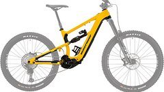 Nukeproof Megawatt 297 Rahmenkit E Bike NEU - yellow - Größe XL