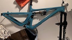 Yeti Cycles SB130 frameset(new)+ fork +shock +dropper