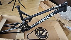 Pole Evolink V1.4 Schwarz XL Rahmen inkl. Dämpfer