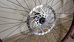 Spank 20x110 no boost front wheel