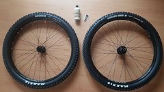 Enduro Laufradsatz mit Reifen Assegai, DHR ll / WTB Felgen / Navotec Naben